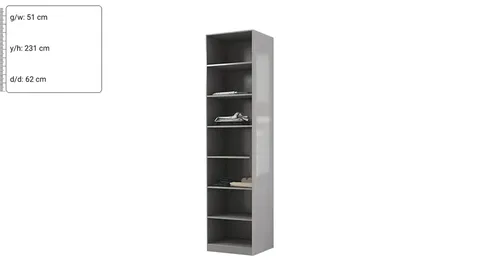 Defne 50 cm Sağ Dolap – MDF kapak