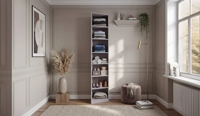 Dolunay 50 cm Açılı Sağ / Sol Dolap
