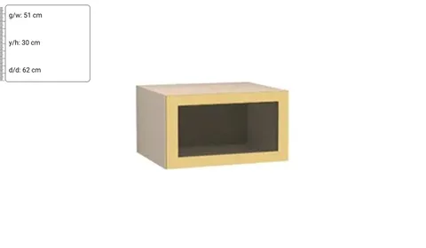 Kapadokya 50 cm Dolap Üst Ek Modül