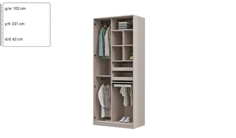 Kaşmir 100 cm V2 Dolap