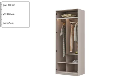 Kaşmir 100 cm V4 Dolap