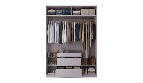 Zerre 150 cm Akordiyon Dolap