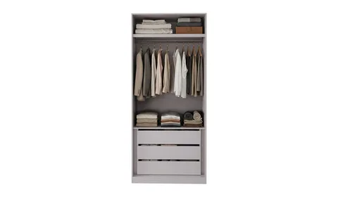 Zerre 100 cm V1 Dolap – cam kapak