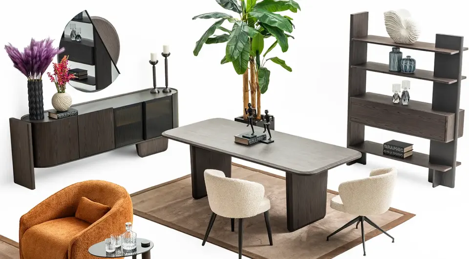 Bolero Modern Dining Room Set