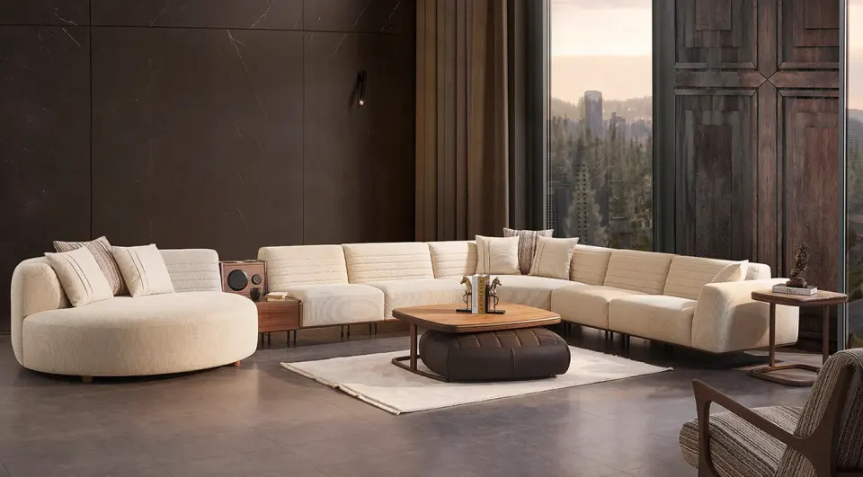 Helen Rest Corner Sofa Set