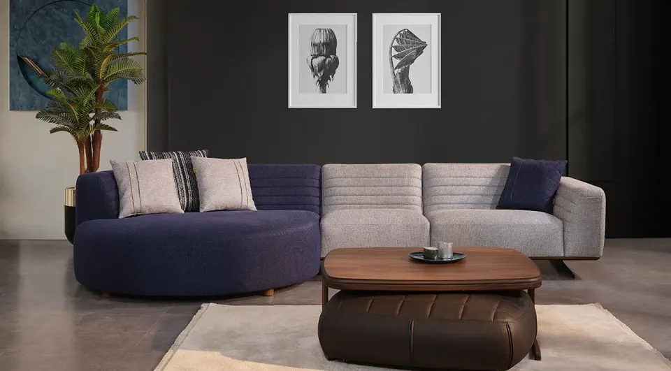 Helen 2 Resting Mini Corner Sofa Set