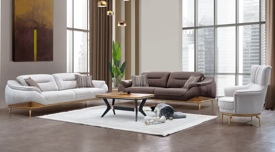 Miya Modern Sofa Set
