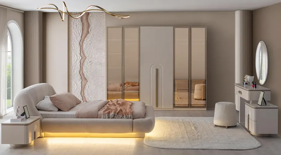 Pablo 6 Door Bedroom Set