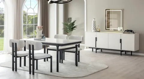 Aura Modern Dining Room Set