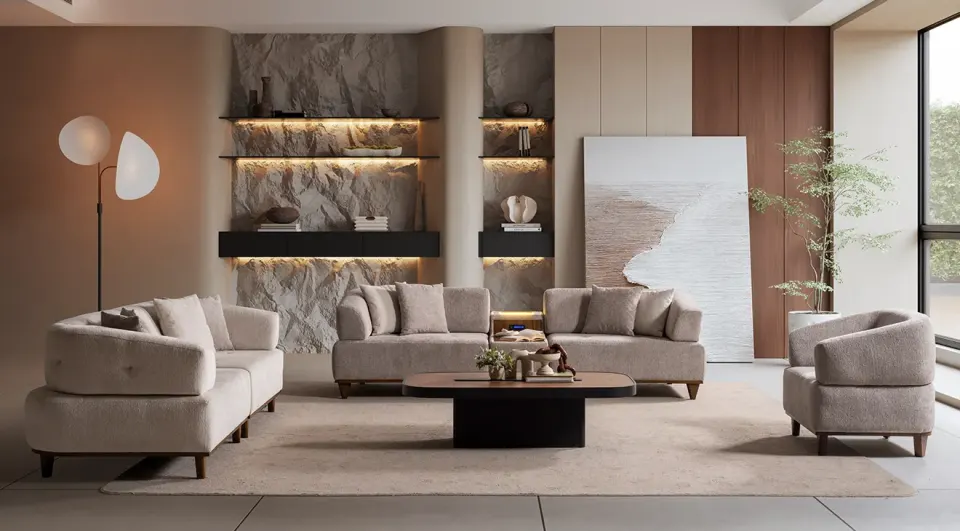 Dante Sound System Sofa Set