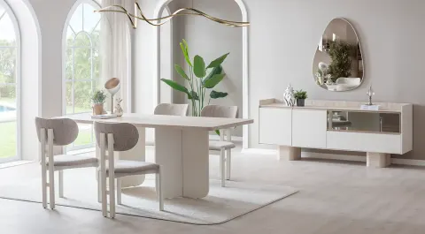 Flora Modern Dining Room Set