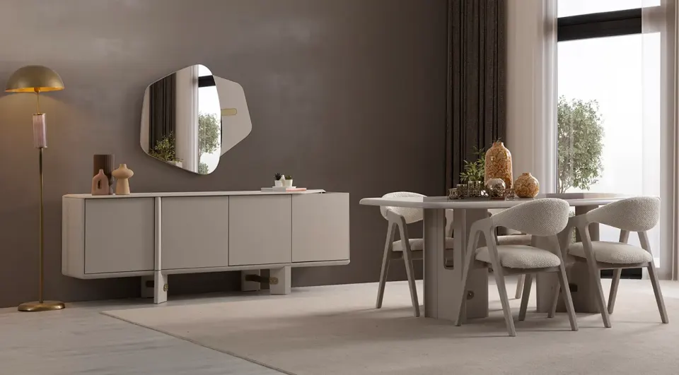 Glamour Modern Dining Room Set