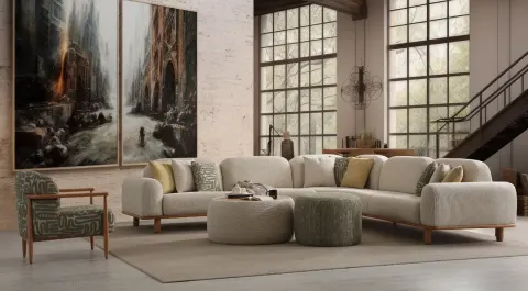 Trend Bohemian Corner Sofa Set