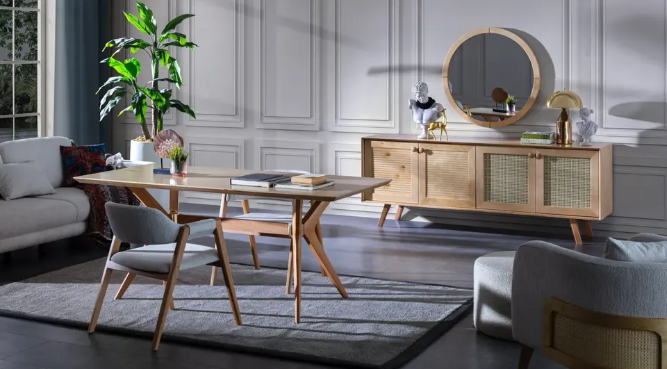 Valeria Shuttered Dining Room Set