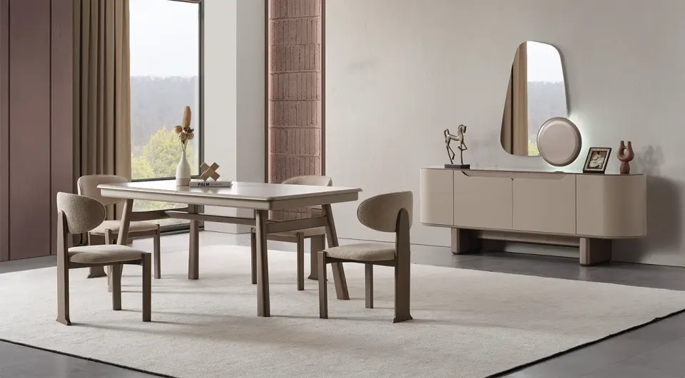 Ekol Modern Dining Room Set
