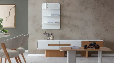 Porto Wooden Standing TV Unit