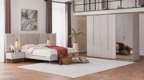 Rams 6-Door Bedroom Set