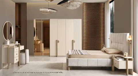 Zirve 6-Door Bedroom Set