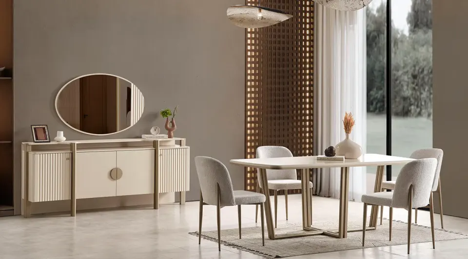 Zirve Modern Dining Room Set