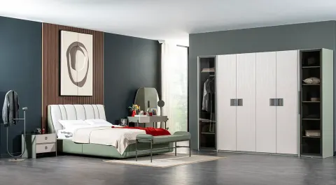 Los Angeles 6-Door Bedroom Set