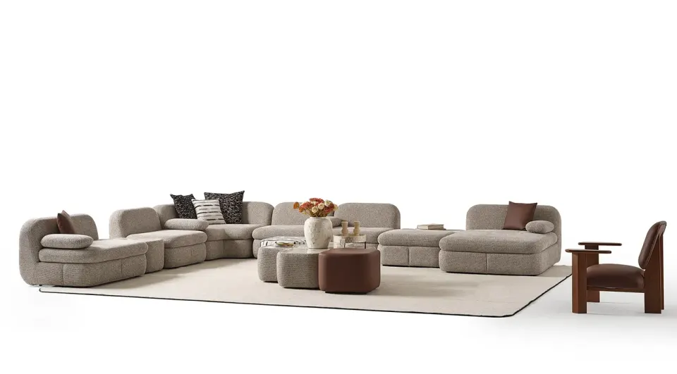 Alfa Corner Sofa Set