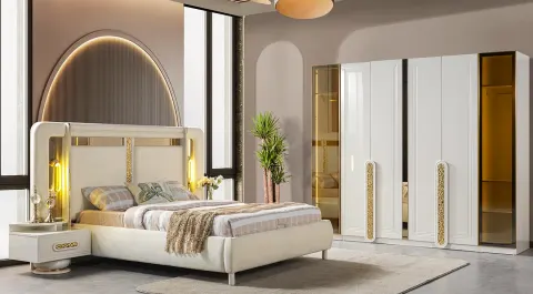 Zara 6-Door Modern Bedroom Set