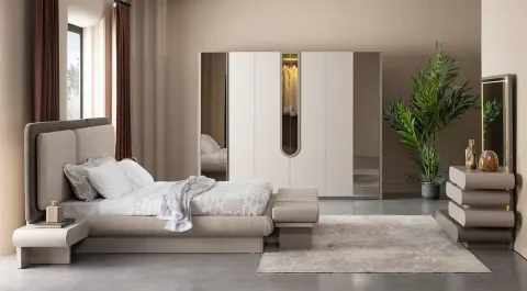 Como 6-Door Bedroom Set