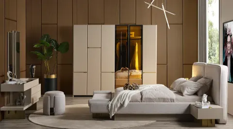 Frida 6-Door Bedroom Set