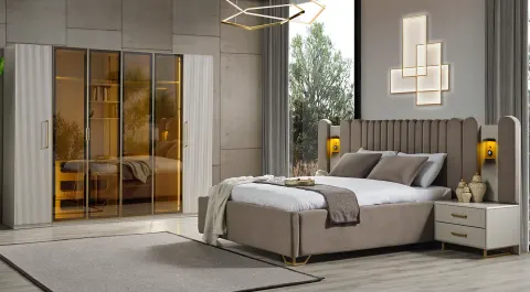 Gold Line 6-Door Bedroom Set