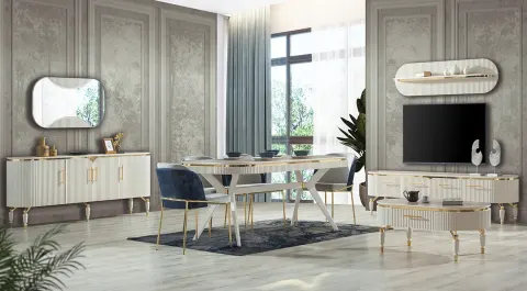 Alyans Modern Dining Room Set