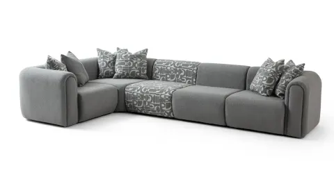 Como M Modern Corner Sofa Set