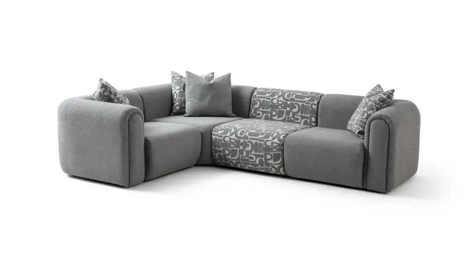 Como S Modern Corner Sofa Set