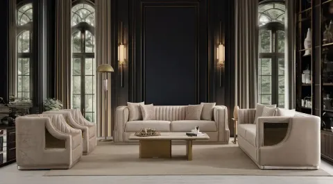 Exclance Modern Sofa Set