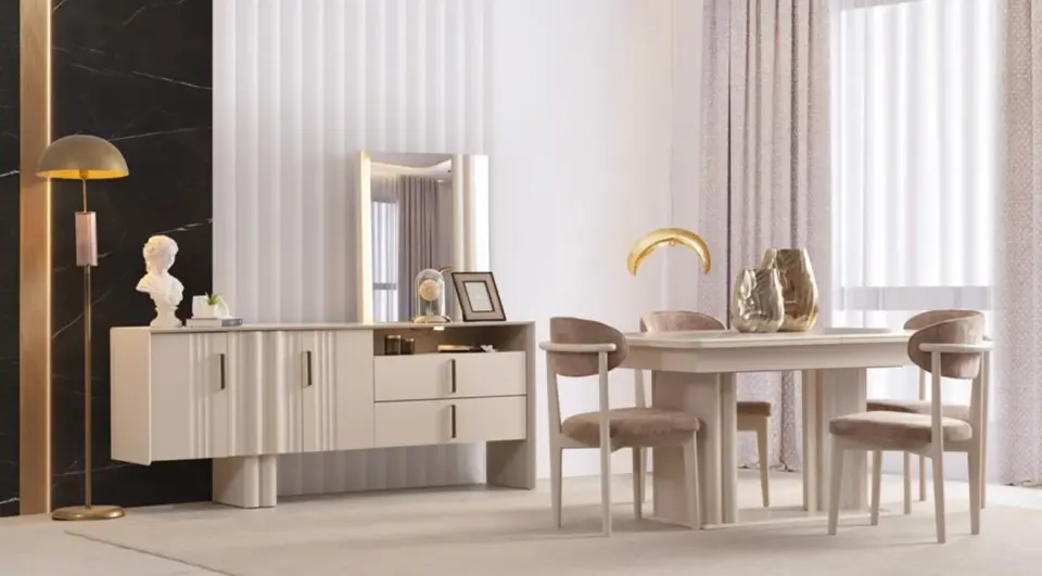 Vargas Modern Dining Room Set