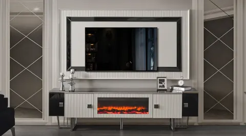 Premier Metal Legged TV Unit