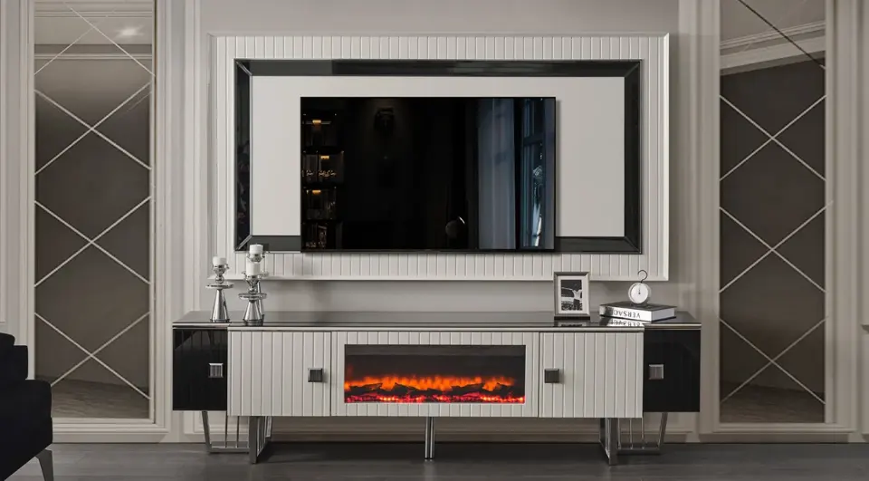 Premier Metal Legged TV Unit