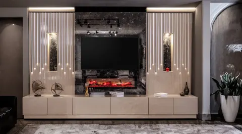 Lexus Fireplace TV Unit