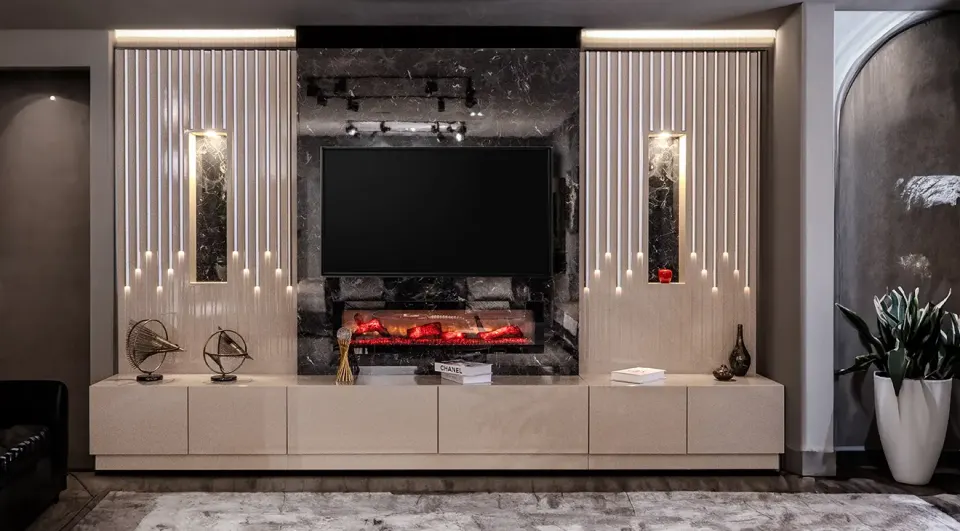 Lexus Fireplace TV Unit