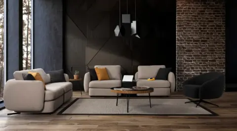 Vogue Modern Sofa Set