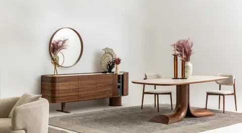 Otto Plus Walnut Dining Room Set