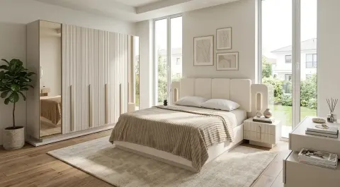 Kosova 6-Door Bedroom Set