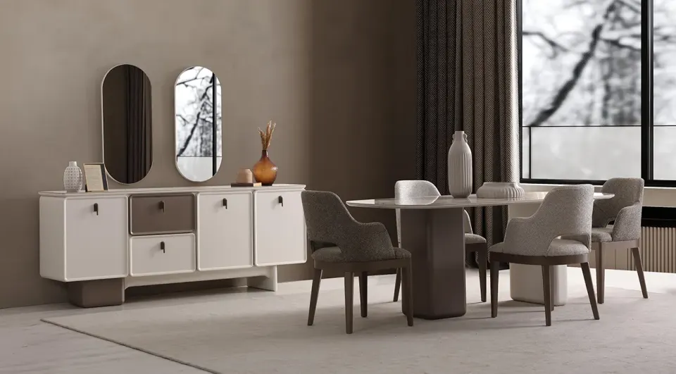 Olympos Modern Dining Room Set