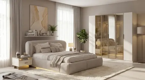 Teba 6 Door Bedroom Set