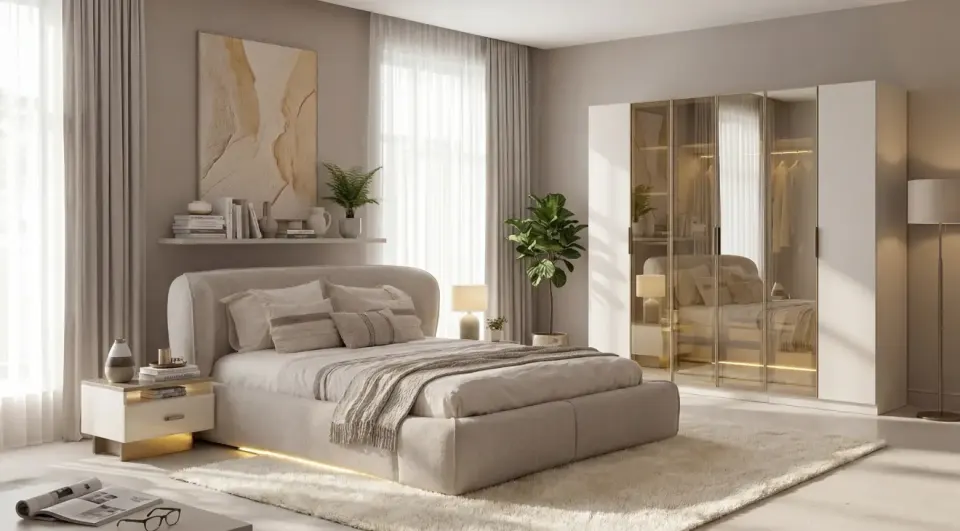 Teba 6 Door Bedroom Set