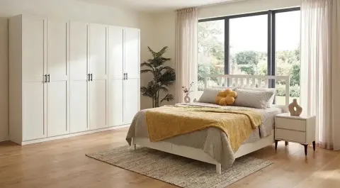 Nicea 6 Door Bedroom Set