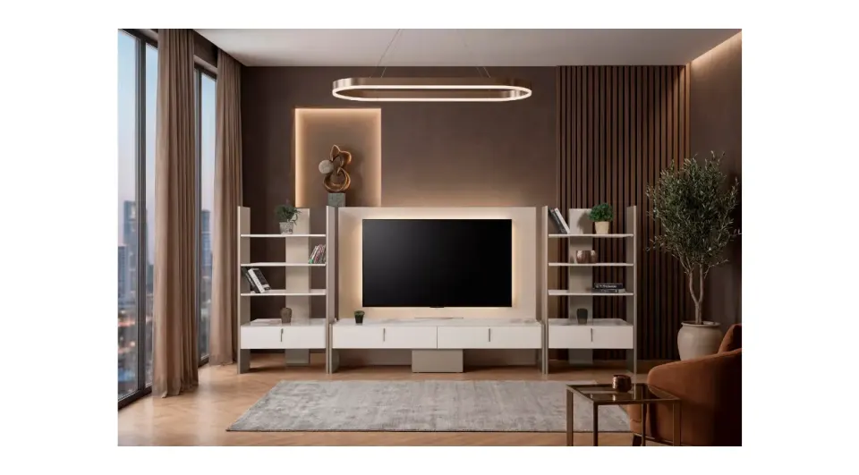 Cona Moonstone Modern TV Unit