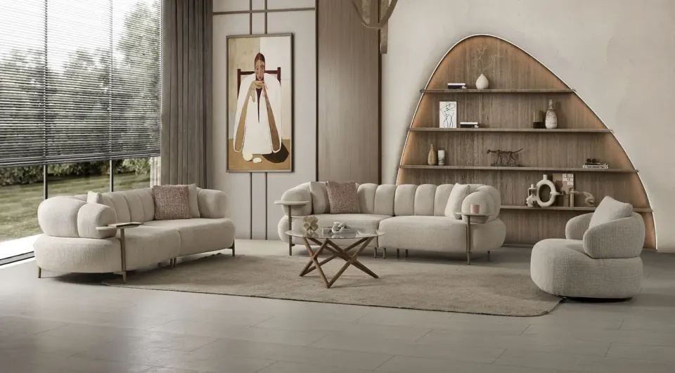 Defne Sleeper Sofa Set