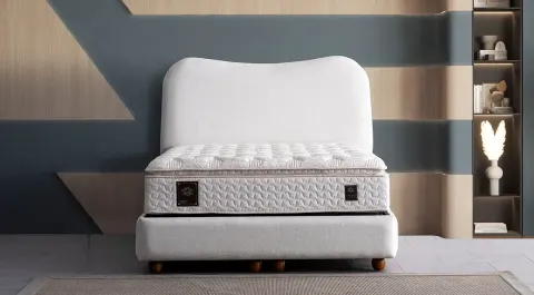 Curve Base Headboard Set