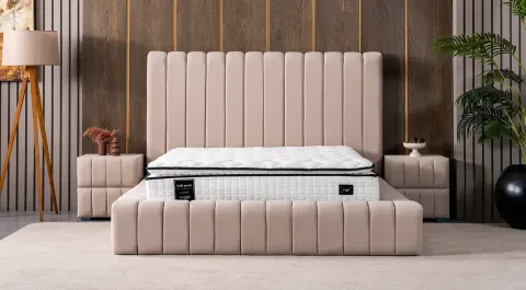 Eliza Bed Base Headboard Set