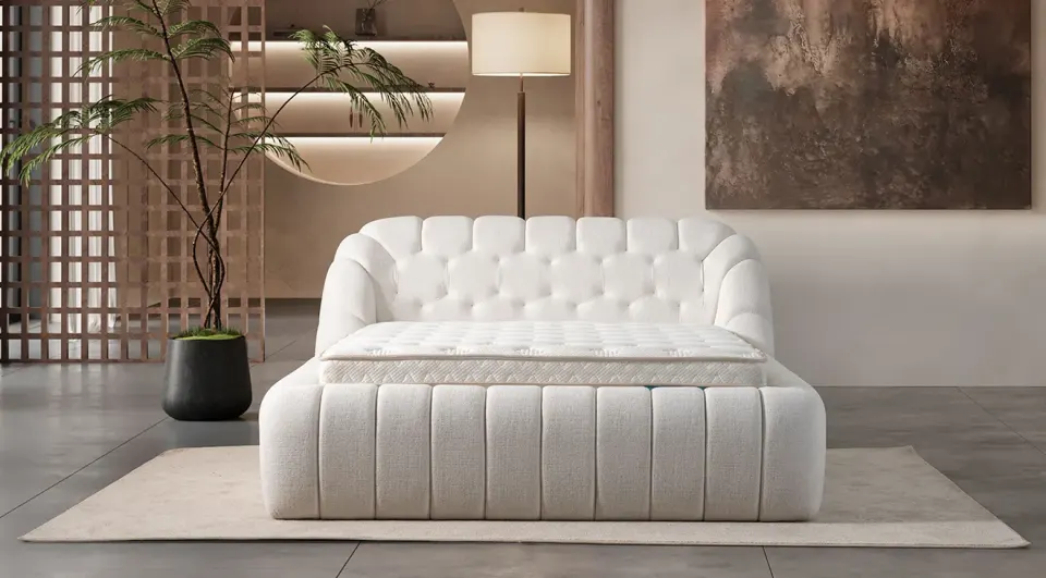 Jumbo Bed Base Headboard Set